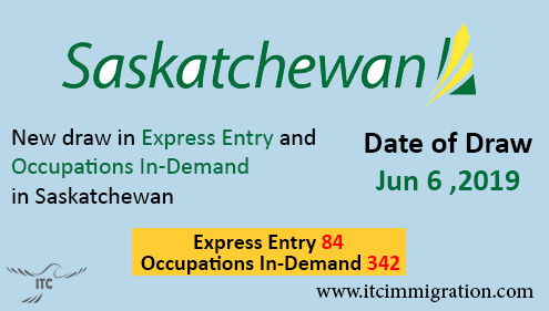 Saskatchewan Express Entry 6 June 2019