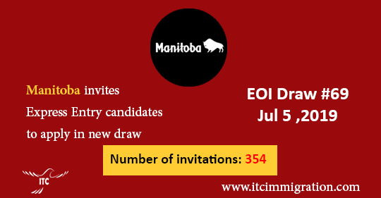 Manitoba Express Entry 5 July 2019 immigrate to Canada