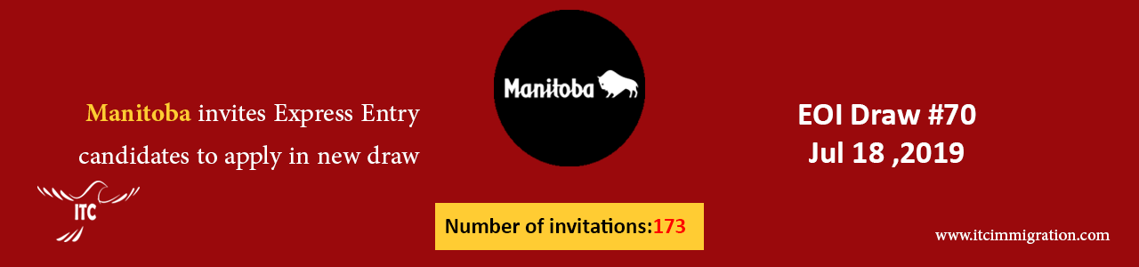 Manitoba Express Entry 18 July 2019 Immigrate to Canada