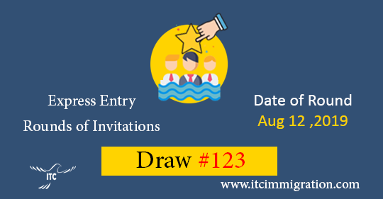 Express Entry Draw 123 immigrate to Canada