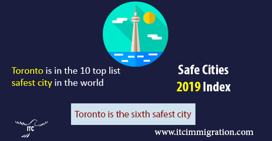 Toronto is the sixth safest city in the world