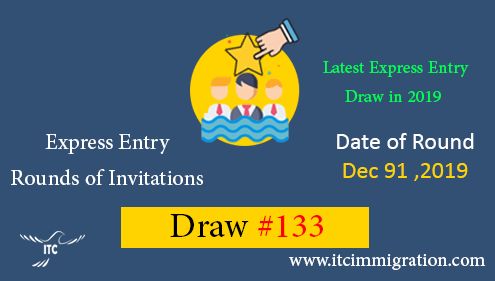 Latest Express Entry Draw 2019 (Draw#133) immigrate to Canada