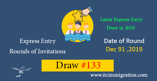 Latest Express Entry Draw 2019 (Draw#133) immigrate to Canada