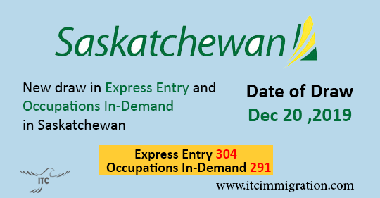 Saskatchewan Express Entry 20 Dec 2019 immigrate to Canada Saskatchewan Occupations In-Demand