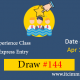 Express Entry Canadian Experience Class Draw 144 immigrate to Canada