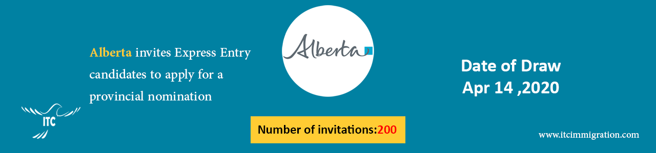 Alberta Express Entry 14 Apr 2020 immigrate to Canada Express Entry