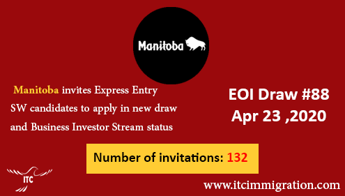 Manitoba Express Entry & Business Investor Stream 23 Apr 2020 immigrate to Canada