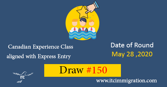 Canadian Experience Class Draw 150 immigrate to Canada