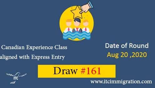 Canadian Experience Class Draw 161 immigrate to Canada