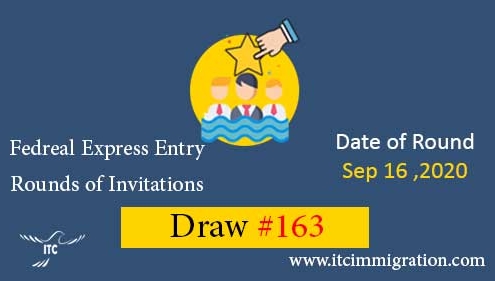 Federal Express Entry Draw 163 immigrate to Canada federal skilled worker