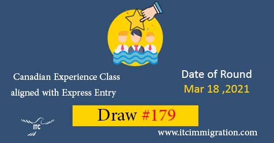 Canadian Experience Class Draw 179