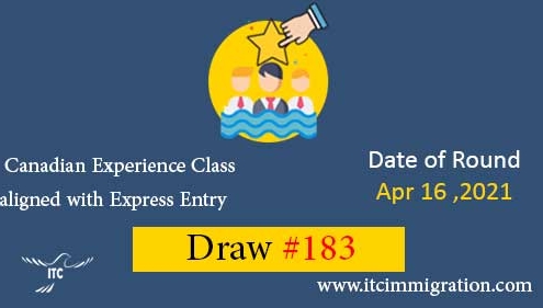 Canadian Experience Class Draw 183
