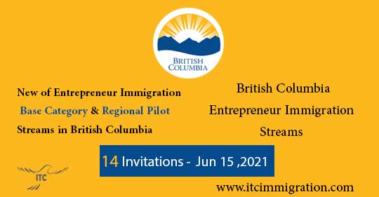 BC Entrepreneur Immigration Jun 15 2021