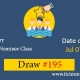 Express Entry Provincial Nominee Draw 195