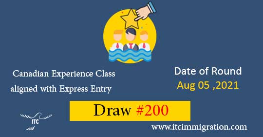 Canadian Experience Class Draw 200