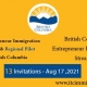 BC Entrepreneur Immigration Aug 17 2021