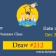 Express Entry Provincial Nominee Draw 212