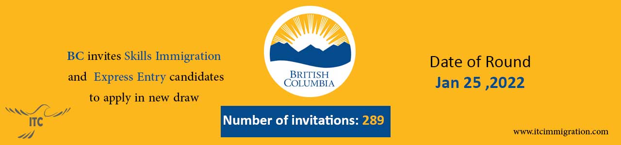 British Columbia Skills Immigration and Express Entry 25 Jan 2022