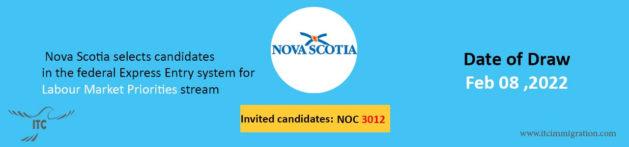 Nova Scotia Express Entry 8 Feb 2022