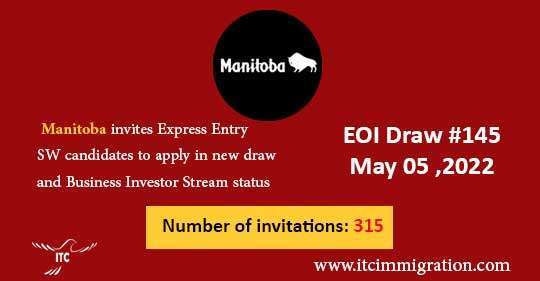 Manitoba Provincial Nominee Program 5 May 2022