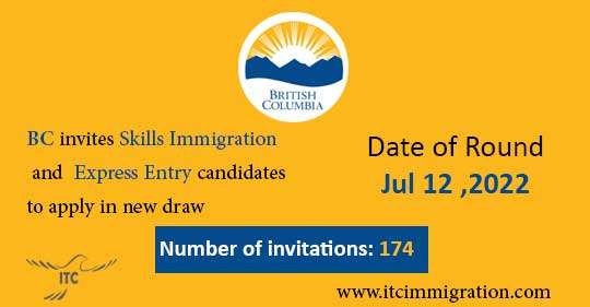 British Columbia Skills Immigration and Express Entry 12 Jul 2022
