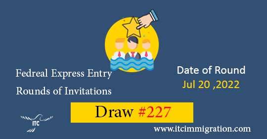 Federal Express Entry Draw 227