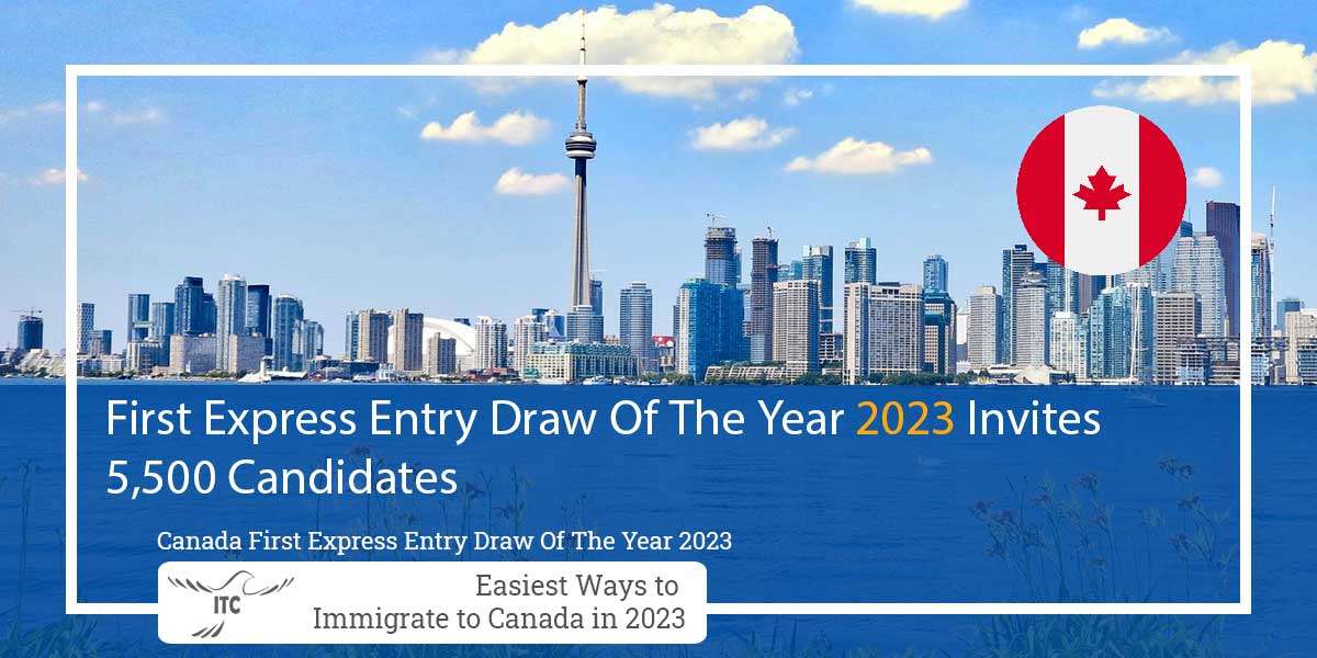 First Express Entry Draw of 2023 - Novus Immigration