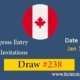 Federal Express Entry Draw 238