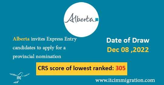 Alberta Express Entry 8 Dec 2022