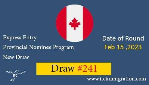 Federal Express Entry Draw 241