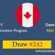Federal Express Entry Draw 242