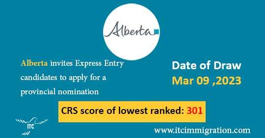 Alberta Express Entry 9 Mar 2023