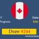 Federal Express Entry Draw 244