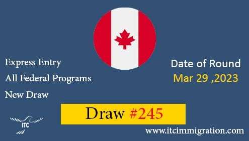 Federal Express Entry Draw 245