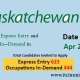 Saskatchewan Express Entry 20 Apr 2023