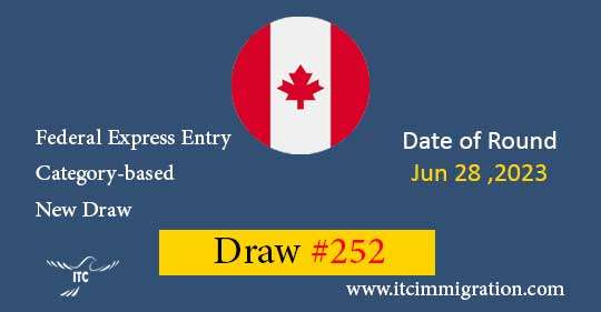 Federal Express Entry Category-based Draw 252