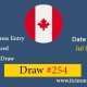Federal Express Entry Category-based Draw 254