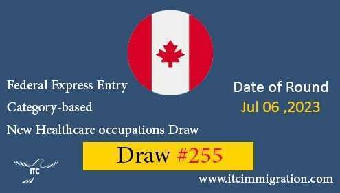 Federal Express Entry Category-based Draw 255