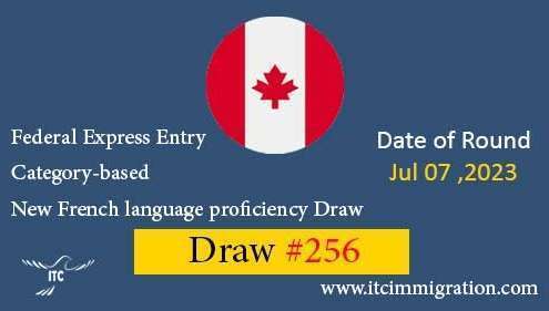 Federal Express Entry Category-based Draw 256
