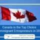 Canada is the Top Choice for Immigrant Entrepreneurs in 2023