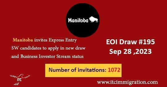 Manitoba Provincial Nominee Program 28 Sep 2023