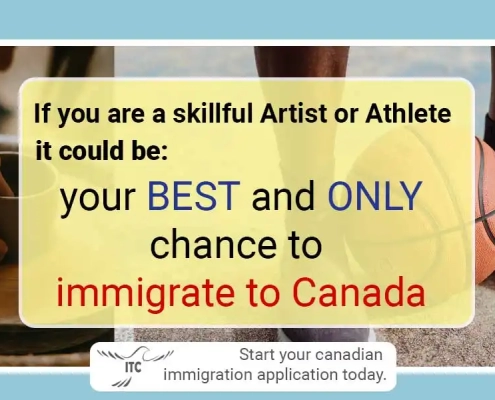 Exceptional Opportunity Immigrate to Canada for skillful Artists or Athletes