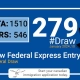 Federal Express Entry Draw 279 | 1510 invitations to Apply issued