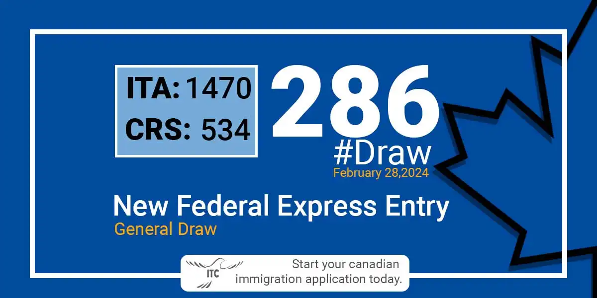 Federal Express Entry Draw 286