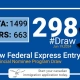 Latest Express Entry Draw Results 2024 Minimum CRS and ITA for Draw 298