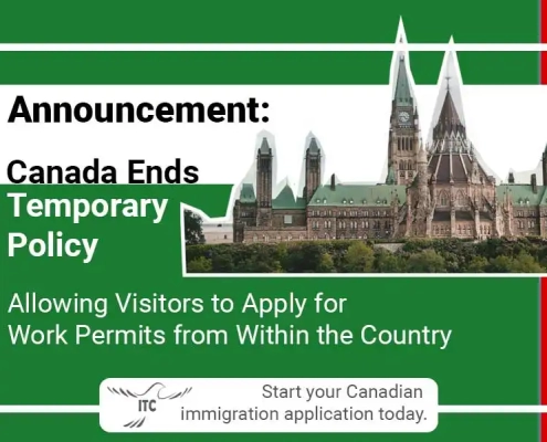 Important News: Work Permits for Visitors in Canada Suspended