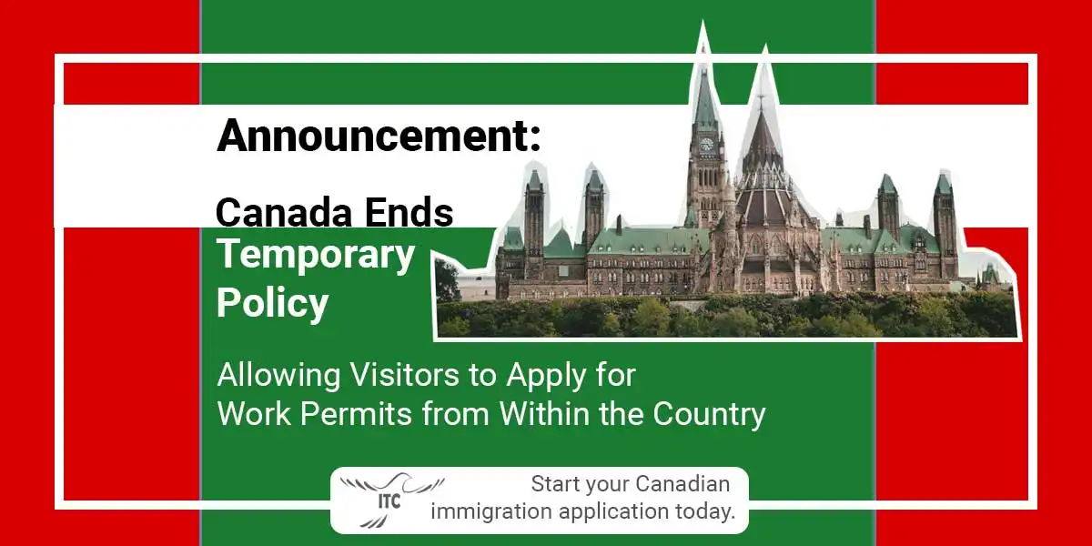 Important News: Work Permits for Visitors in Canada Suspended