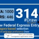 Latest Express Entry Category-based selection 2024 Draw 314