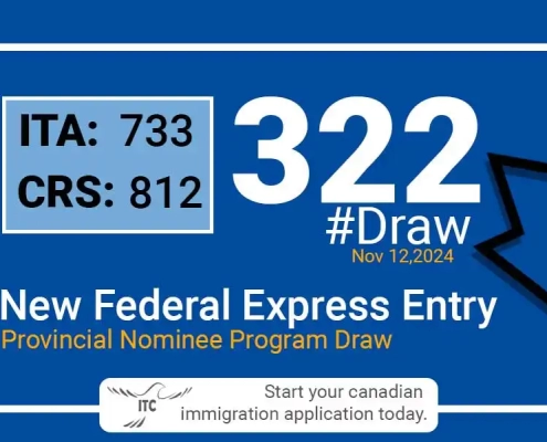 Latest Express Entry Draw Results 2024 Minimum CRS and ITA for Draw 322