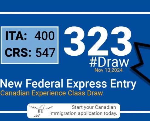 Latest Express Entry Draw Results 2024 Minimum CRS and ITA for Draw 323